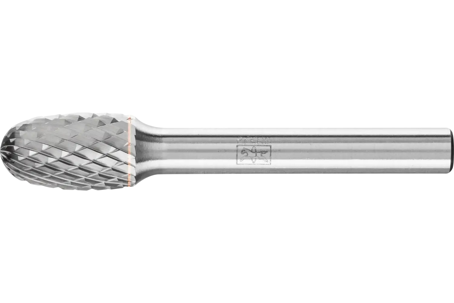 Picture of Pferd Carbide Bur SE-3 Oval Shape Diamond Cut 3/8" x 5/8" x 1/4" Shank